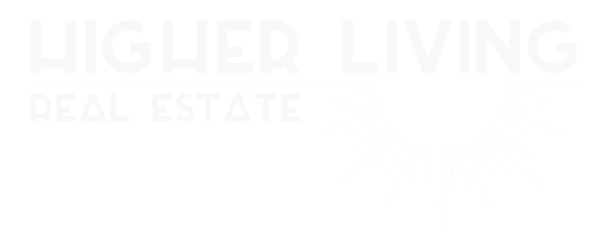 Higher Living white logo