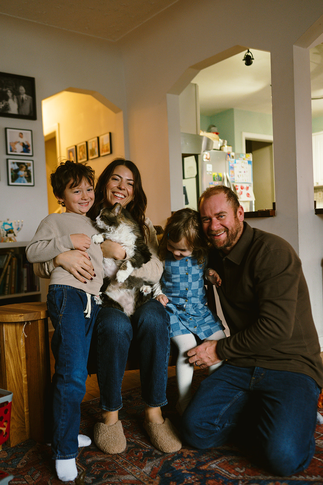 Ashley Oshinsky of Higher Living Real Estate with her family in Metro Detroit